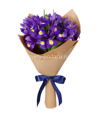 Букет 11 ирисов